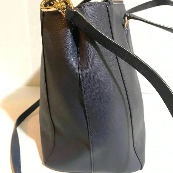 Kate spade blue saffiano leather satchel handbag - Picture 10 of 12